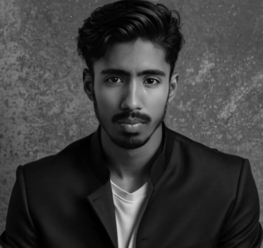 A headshot of Saad Ali, an AI and Game Developer from Pakistan.